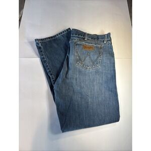 Wrangler Retro Bootcut Jeans 38x32 Relaxed Light Wash Western 10WRT20RT Cowboy